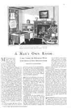 Better Homes & Gardens October 1928 Magazine Article: A Man's Own Room