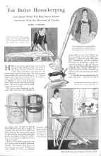Better Homes & Gardens October 1928 Magazine Article: For Better Housekeeping