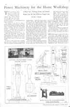 Better Homes & Gardens October 1928 Magazine Article: Power Machinery for the Home Workshop