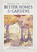 Better Homes & Gardens October 1928 Magazine Cover