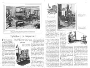 Better Homes & Gardens October 1928 Magazine Article: Upholstery Is Important
