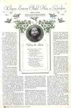 Better Homes & Gardens November 1928 Magazine Article: Where Every Child Has a Garden