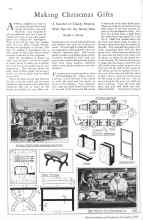 Better Homes & Gardens November 1928 Magazine Article: Making Christmas Gifts