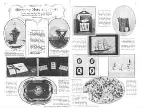 Better Homes & Gardens November 1928 Magazine Article: Shopping Here and There