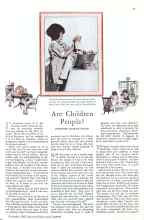 Better Homes & Gardens December 1928 Magazine Article: Are Children People?