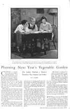 Better Homes & Gardens December 1928 Magazine Article: Planning Next Year's Vegetable Garden