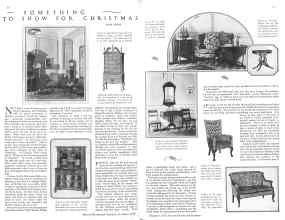 Better Homes & Gardens December 1928 Magazine Article: SOMETHING TO SHOW FOR CHRISTMAS