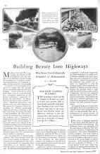 Better Homes & Gardens January 1929 Magazine Article: Building Beauty Into Highways