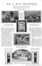 Better Homes & Gardens January 1929 Magazine Article: Aids to Better Housekeeping