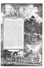Better Homes & Gardens February 1929 Magazine Article: The HOMES of WASHINGTON AND LINCOLN