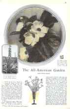 Better Homes & Gardens February 1929 Magazine Article: The All-American Garden