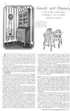 Better Homes & Gardens February 1929 Magazine Article: Goods and Chattels