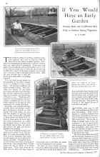 Better Homes & Gardens February 1929 Magazine Article: If You Would Have an Early Garden