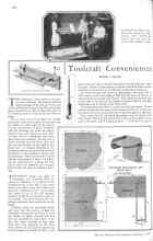 Better Homes & Gardens February 1929 Magazine Article: Toolcraft Conveniences