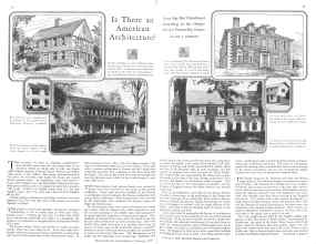 Better Homes & Gardens February 1929 Magazine Article: Is There an American Architecture?
