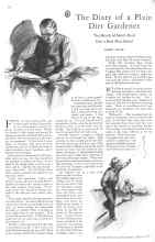 Better Homes & Gardens March 1929 Magazine Article: The Diary of a Plain Dirt Gardener