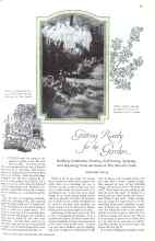 Better Homes & Gardens March 1929 Magazine Article: Getting Ready for the Garden