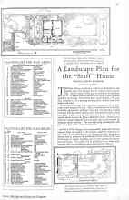 Better Homes & Gardens March 1929 Magazine Article: A Landscape Plan for the 
