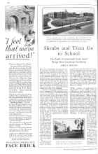 Better Homes & Gardens March 1929 Magazine Article: Shrubs and Trees Go to School