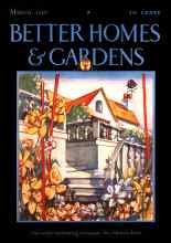 Better Homes & Gardens March 1929 Magazine Cover