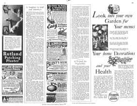 Better Homes & Gardens March 1929 Magazine Article: A Symphony in Gold and Amethyst