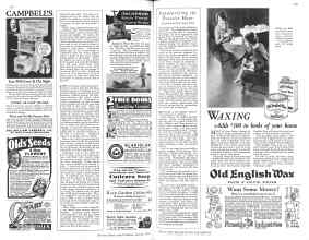 Better Homes & Gardens March 1929 Magazine Article: Page 124