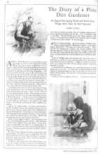 Better Homes & Gardens April 1929 Magazine Article: The Diary of a Plain Dirt Gardener