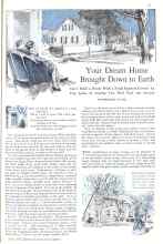 Better Homes & Gardens April 1929 Magazine Article: Your Dream Home Brought Down to Earth