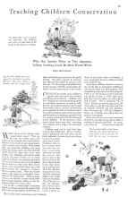 Better Homes & Gardens April 1929 Magazine Article: Teaching Children Conservation