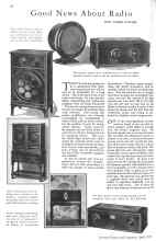 Better Homes & Gardens April 1929 Magazine Article: Good News About Radio