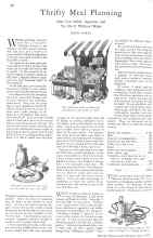 Better Homes & Gardens April 1929 Magazine Article: Thrifty Meal Planning