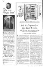 Better Homes & Gardens April 1929 Magazine Article: Ice Refrigeration the Year Round