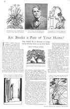 Better Homes & Gardens April 1929 Magazine Article: Are Books a Part of Your Home?