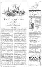 Better Homes & Gardens April 1929 Magazine Article: The First American Home
