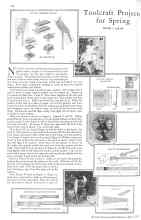 Better Homes & Gardens April 1929 Magazine Article: Tool craft Projects for Spring