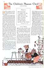 Better Homes & Gardens April 1929 Magazine Article: The Children's Pleasure Cheﬆ