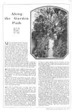 Better Homes & Gardens May 1929 Magazine Article: Along the Garden Path