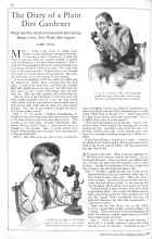 Better Homes & Gardens May 1929 Magazine Article: The Diary of a Plain Dirt Gardener