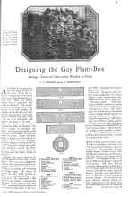 Better Homes & Gardens May 1929 Magazine Article: Designing the Gay Plant-Box