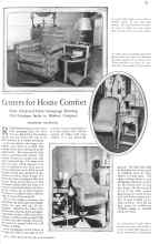 Better Homes & Gardens May 1929 Magazine Article: Centers for Home Comfort