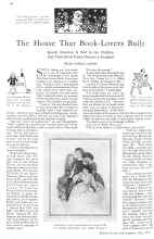 Better Homes & Gardens May 1929 Magazine Article: The House That Book-Lovers Built