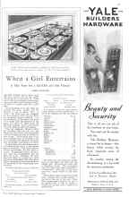 Better Homes & Gardens May 1929 Magazine Article: When a Girl Entertains