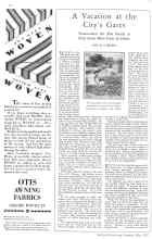 Better Homes & Gardens May 1929 Magazine Article: A Vacation at the City's Gates