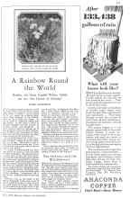Better Homes & Gardens May 1929 Magazine Article: A Rainbow Round the World