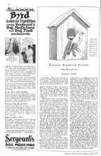Better Homes & Gardens May 1929 Magazine Article: Favorite Feathered Friends