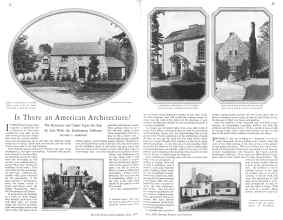 Better Homes & Gardens May 1929 Magazine Article: Is There an American Architecture?