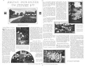 Better Homes & Gardens May 1929 Magazine Article: AMONG OURSELVES