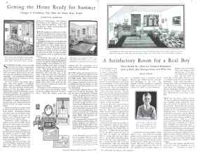 Better Homes & Gardens May 1929 Magazine Article: Page 36