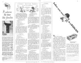 Better Homes & Gardens May 1929 Magazine Article: Page 50