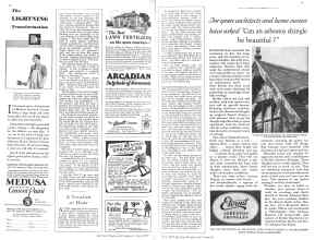 Better Homes & Gardens May 1929 Magazine Article: A Vacation at Home